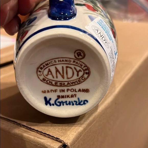 FOR KIMBERLY ONLY Floral Ceramic Coffee Mug - Picture 4 of 5